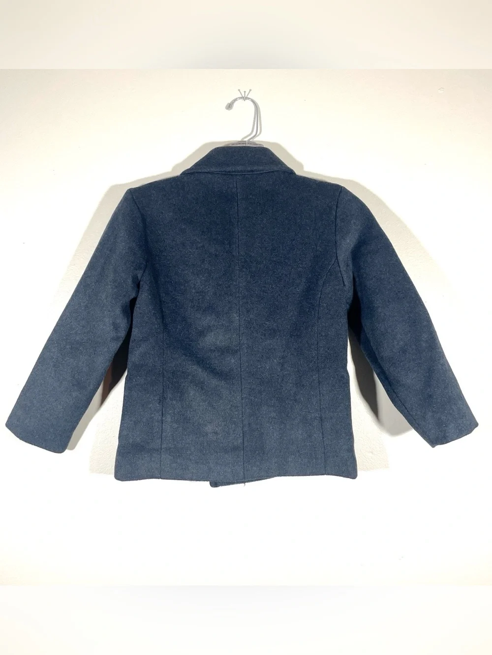 Cat & Jack Navy Double Breasted Peacoat Jacket Unisex Boys Girls